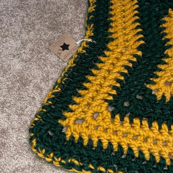 Handmade Star Blanket - Knit - NWT - Picture 2 of 4